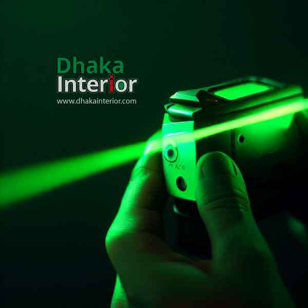 handy tool uses laser technology to calculate distances